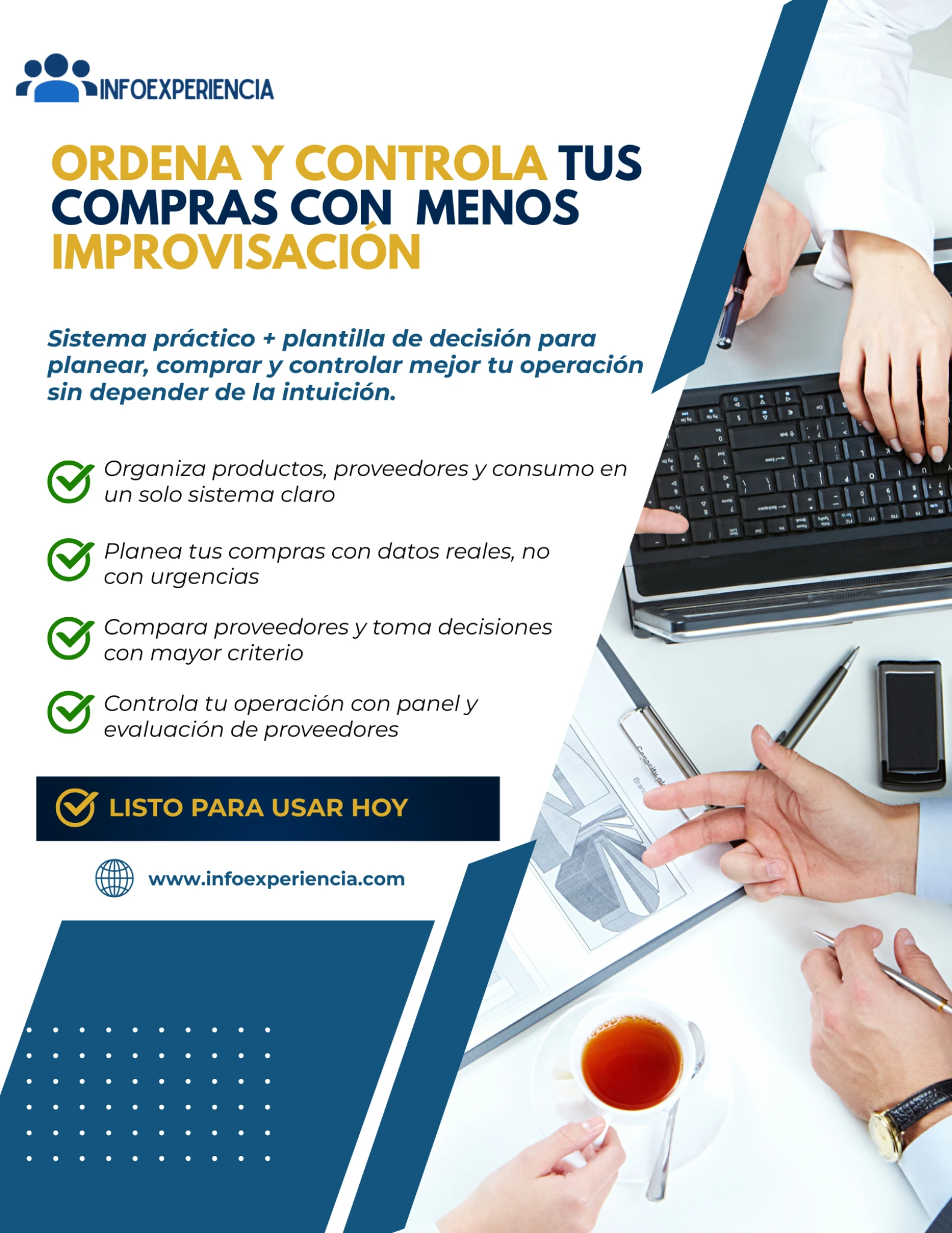 Sistema de planeación y compras en Excel
