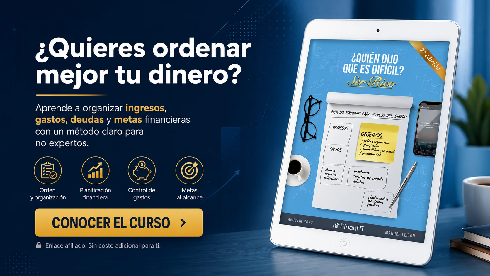 Curso de finanzas personales para no expertos