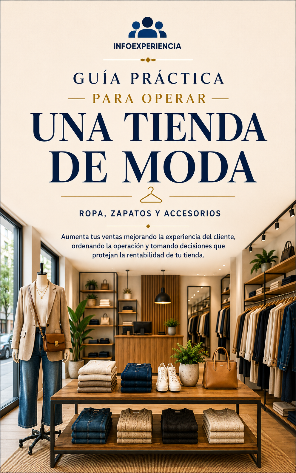 Portada del ebook Guía práctica para operar una tienda de moda