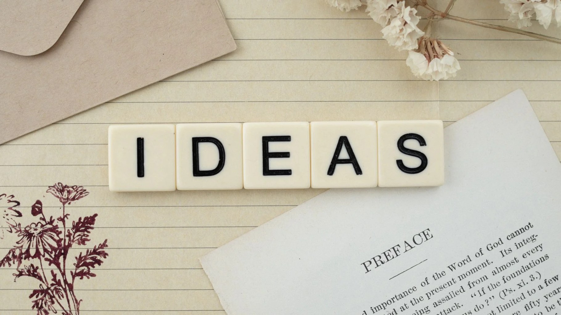 Palabra ideas representando el método TRIZ para resolver problemas e innovar