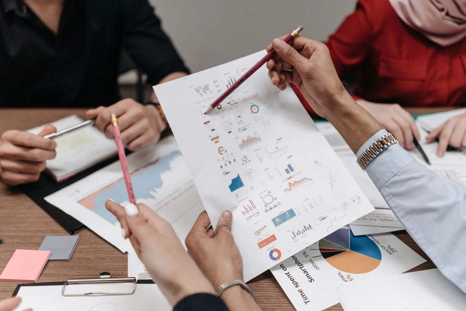 Equipo analizando la estrategia del Modelo Delta de Hax y Wilde